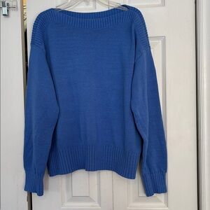 LOFT blue sweater